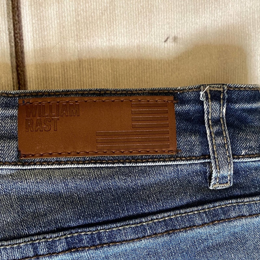 WILLIAM RAST Women's Cuffed Jean Distressed Shorts - 29 - Picture 6 of 8
